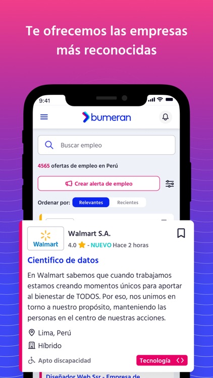 Bumeran: búsqueda de empleo screenshot-7