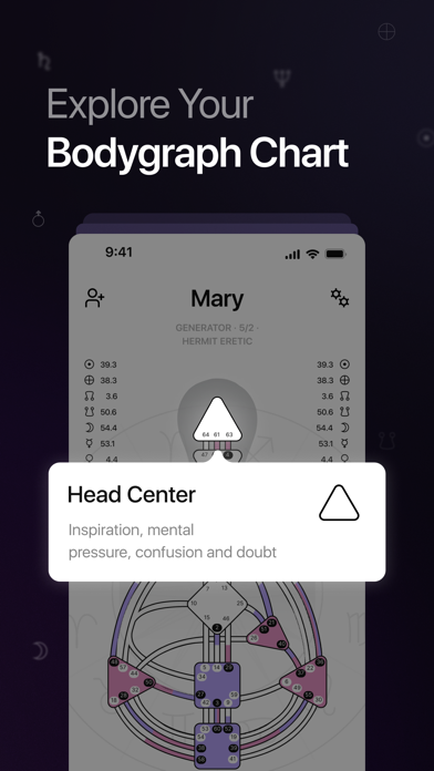 My Human Design App:Hure Chart Screenshot