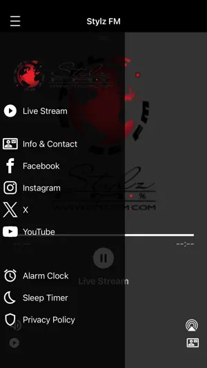 Stylz FM Radio screenshot 2