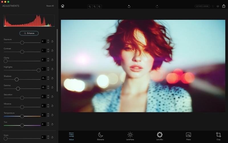 Infinite Photo Editor iPhone screenshot