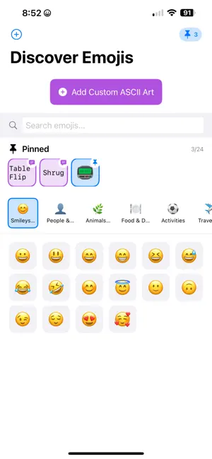EmojiPinKeyboard screenshot 2