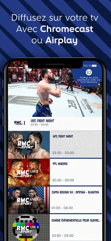 RMC Sport – Live TV, Replay screenshot 5 of 5
