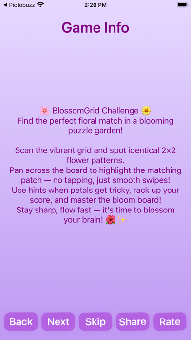 BlossomGrid Screenshot