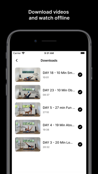 Jeni DelPozo Fitness Screenshot