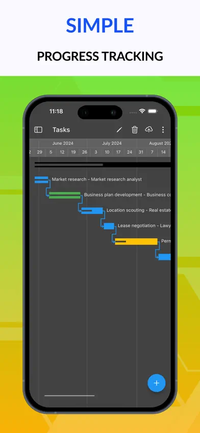 Gantt chart AI planner Ingantt screenshot 4