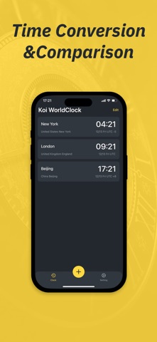 Koi WorldClock Screenshot 2 of 4