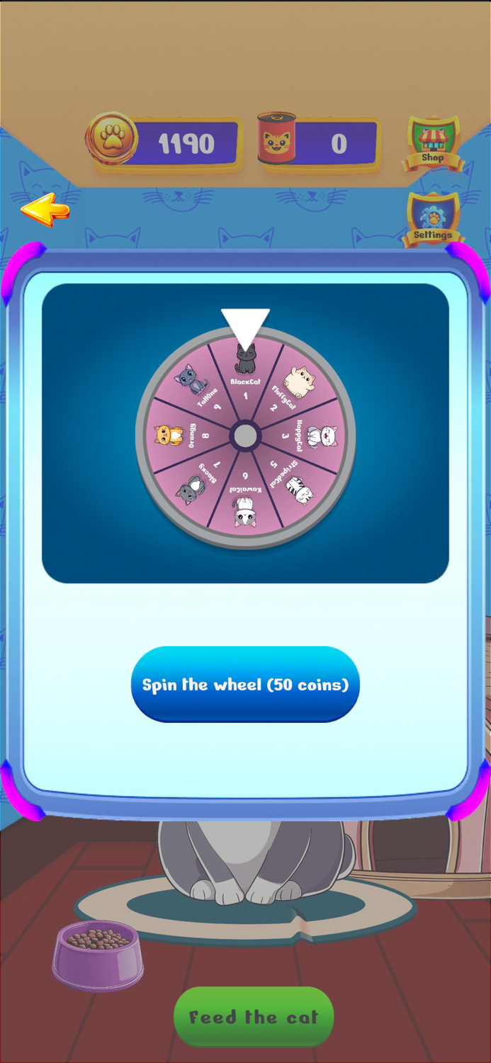 Cat Roulette Spin