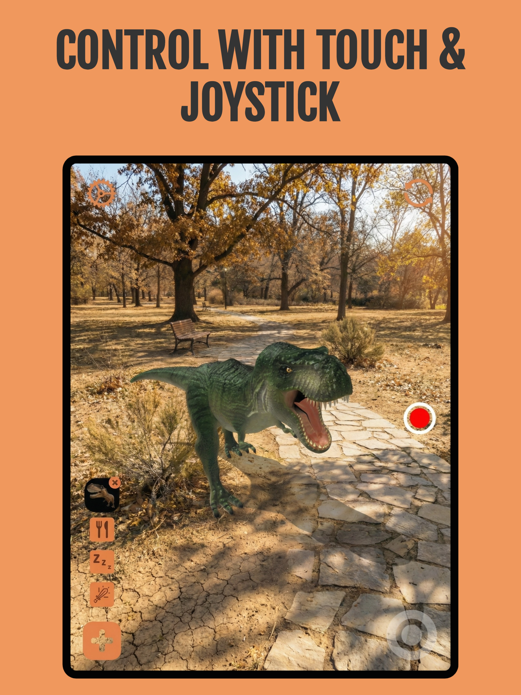 dinosAR: Dinosaur AR Camera screenshot 9