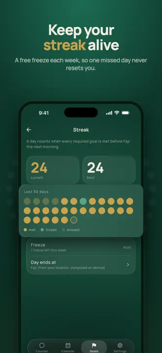 Sabha: Dhikr Counter & Tasbih screenshot 3
