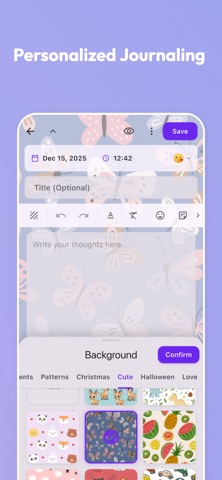 MonDiary: Secure Mood Journal Screenshot 7 of 8