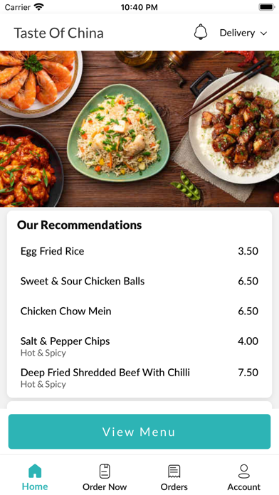Taste Of China. Screenshot