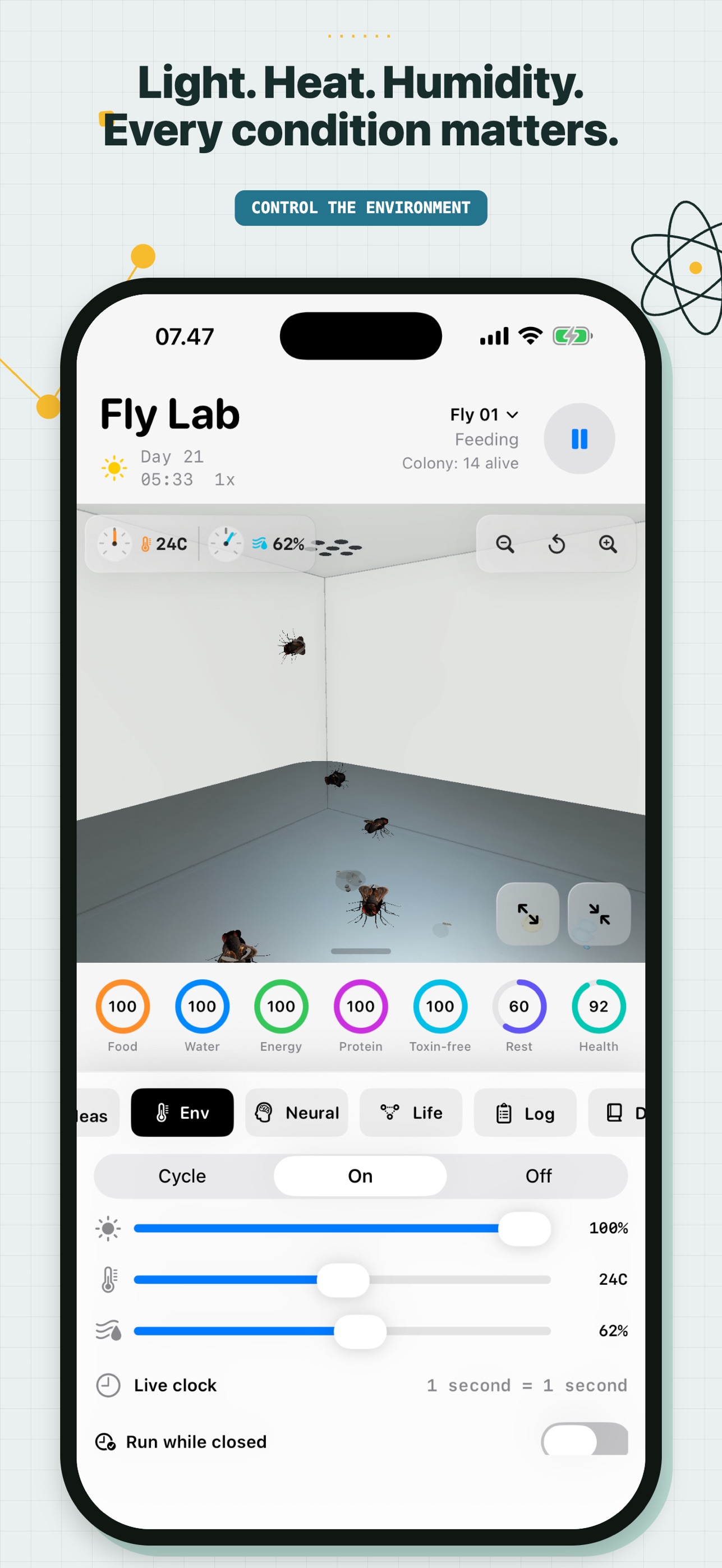 Screenshot 4 of Fly Lab: Pocket Laboratory