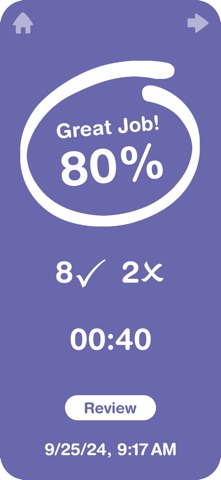 Big Math Flash Cards Screenshot 5 of 5