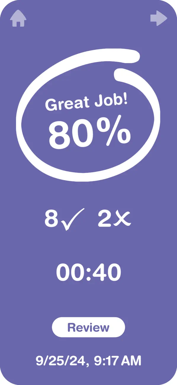 Big Math Flash Cards screenshot 5
