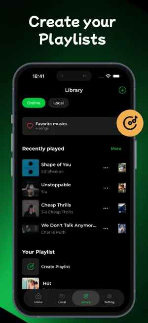 Music Player Local screenshot 3