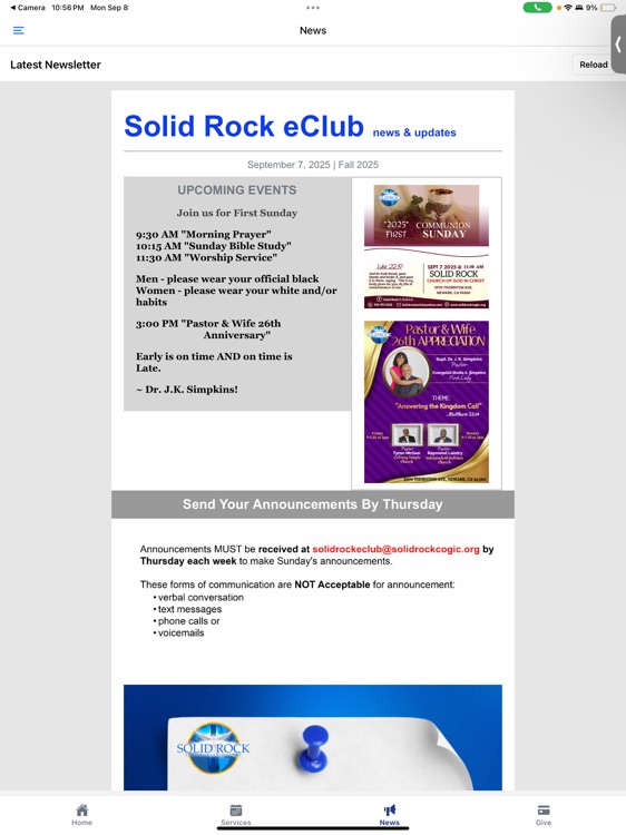 Solid Rock COGIC Newark screenshot-3