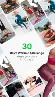28 days excercise challenge iphone screenshot 1