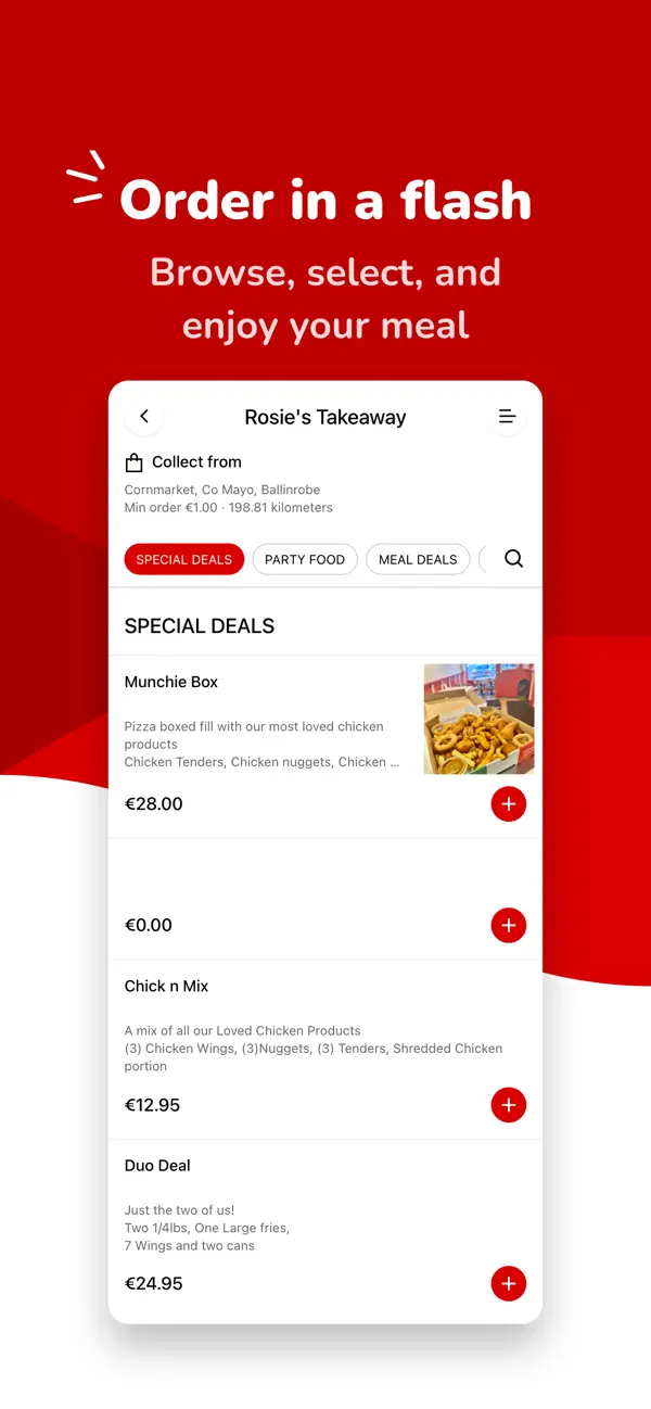 Screenshot #2 pour Rosie's Takeaway Ballinrobe