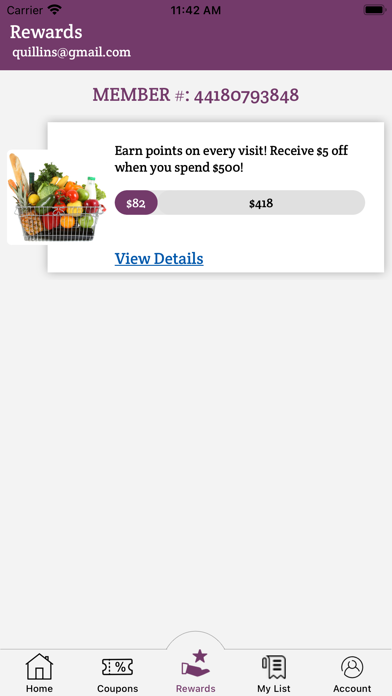 Quillin's Quality Foods Screenshot