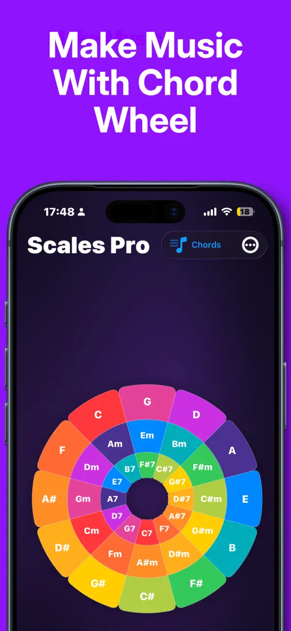 #5. Scales Pro: Circle of Fifths (iOS) بواسطة: Olric Digital