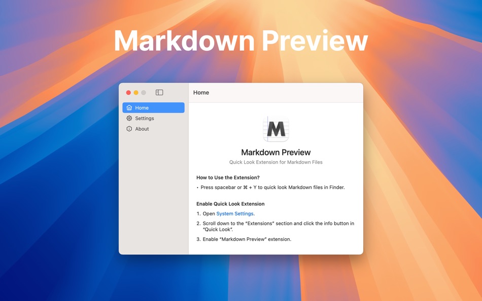 #5. Markdown Preview - Quick Look (macOS) 来自: Anybox LTD
