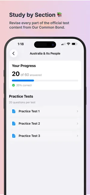 Australian Citizenship Prep screenshot 2
