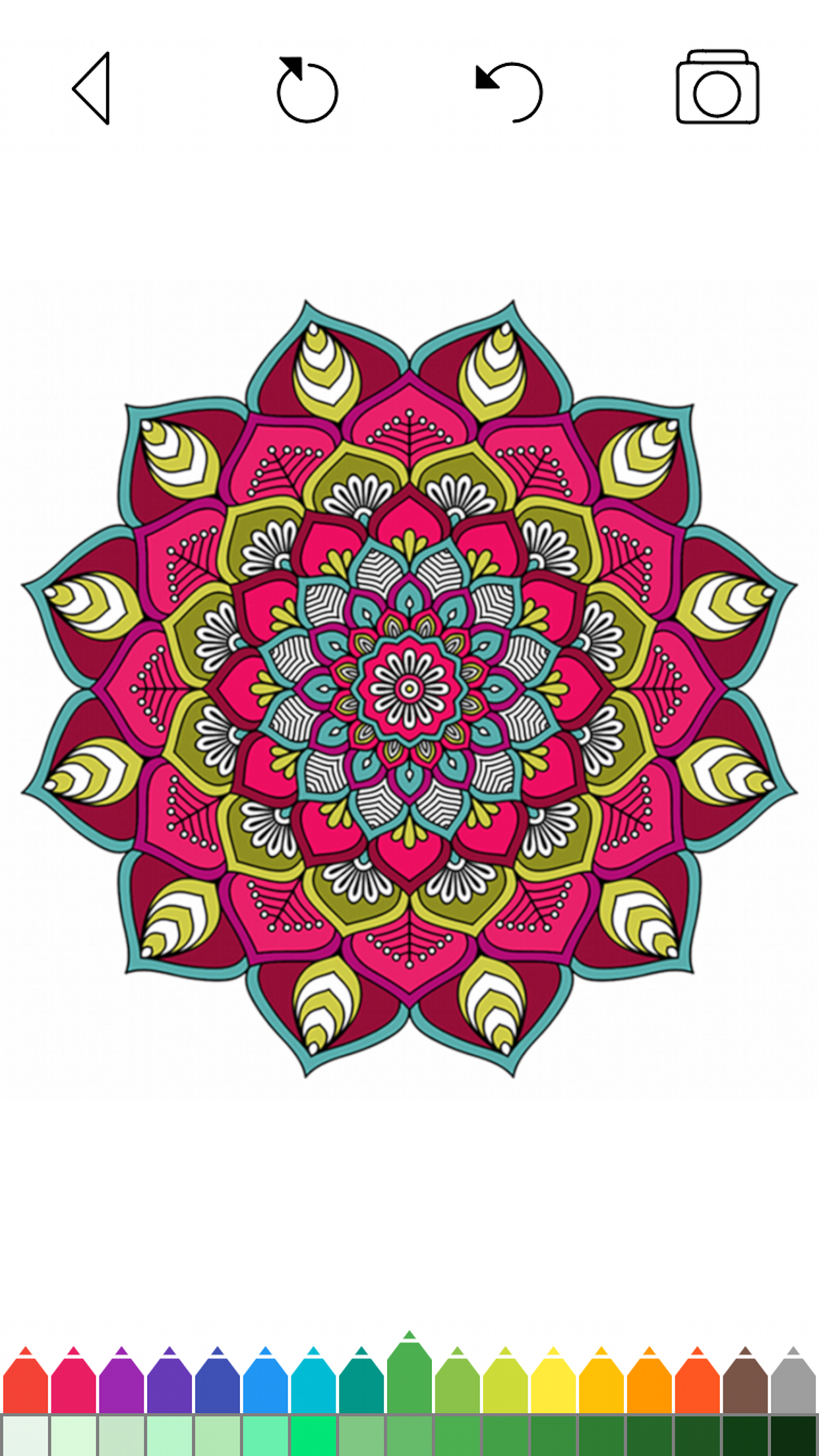 Mandala Coloring Pages Games