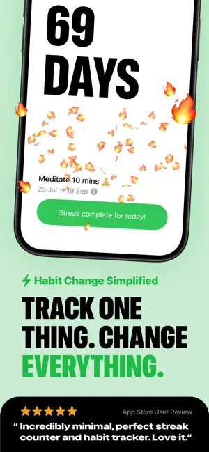 Simple Streak: Habit Tracker screenshot 1