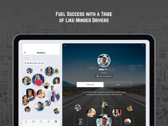 Let’s Truck Tribe iPad screenshot 2 - Social Networking app