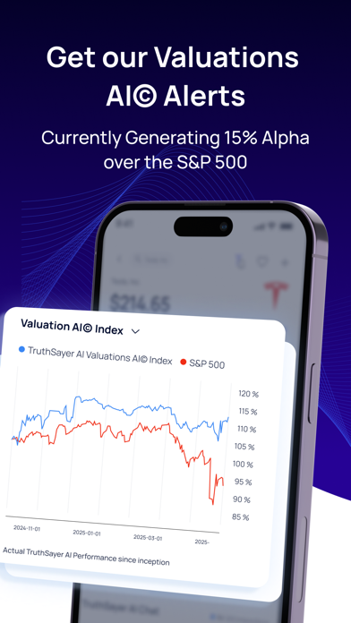 Realtime Stock Events AI iPhone screenshot 3 - Finance app