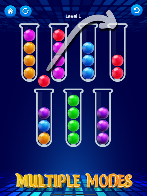 Screenshot #6 pour Ball Puzzle: Sort Color Balls