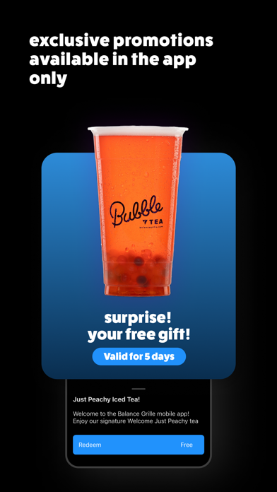 Balance Grille App iPhone screenshot 5 - Food & Drink app