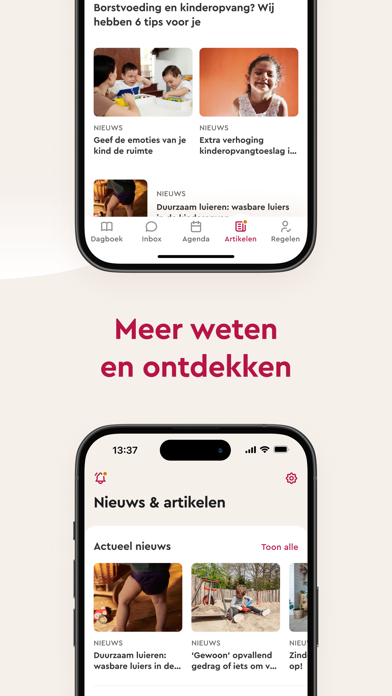 Partou kinderopvang iPhone screenshot 5 - Social Networking app