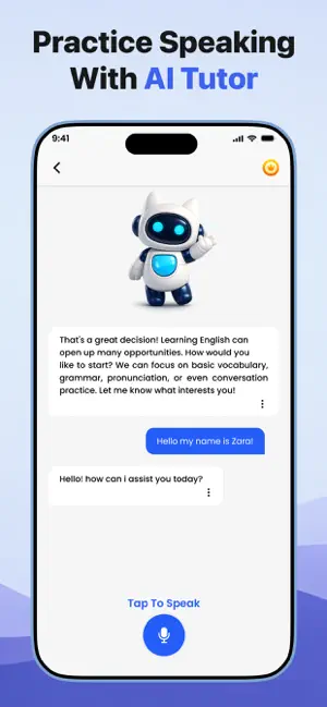 VoxTutor: AI English Speaking screenshot 2