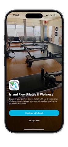 Island Flow Pilates & Wellness iPhone screenshot