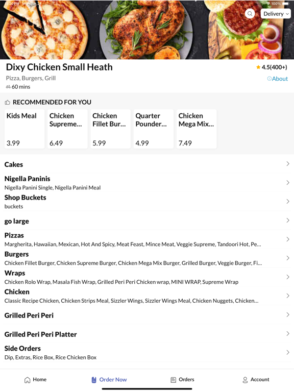 Screenshot #6 pour Dixy Chicken Small Heath.