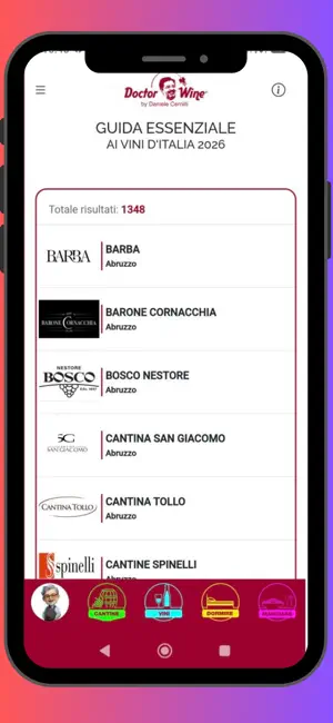 DoctorWine – Guida Vini Italia screenshot 4