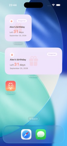 Keepdays-Countdown&Anniversary Screenshot 3 of 3