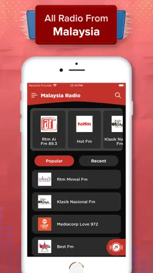 Malaysia FM Radio Relax screenshot 1