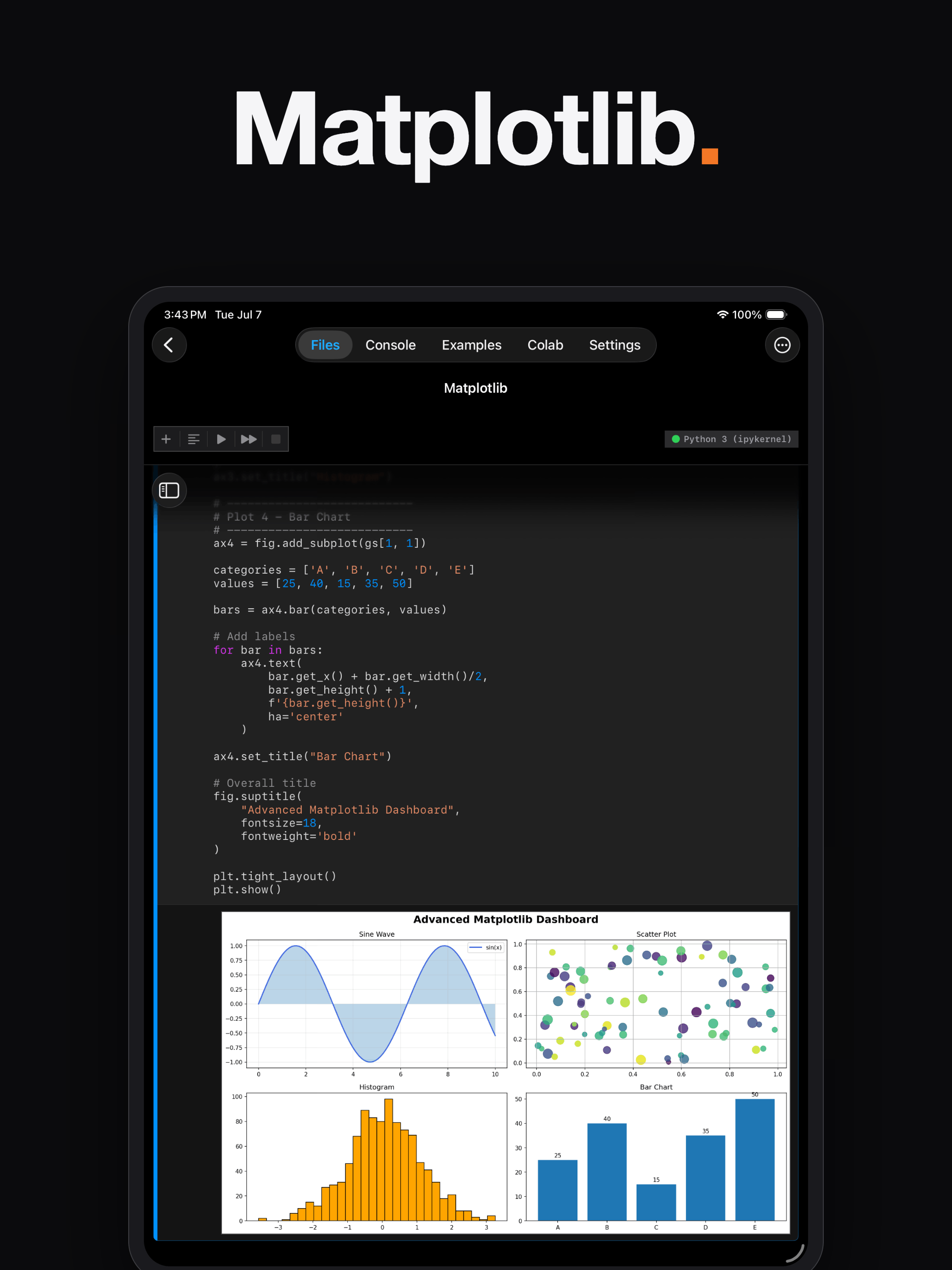 Jupyter Notebook - JuCode screenshot 13