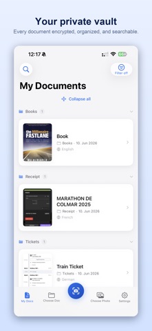 SecureDoc · Document Vault AI Screenshot 1 of 10