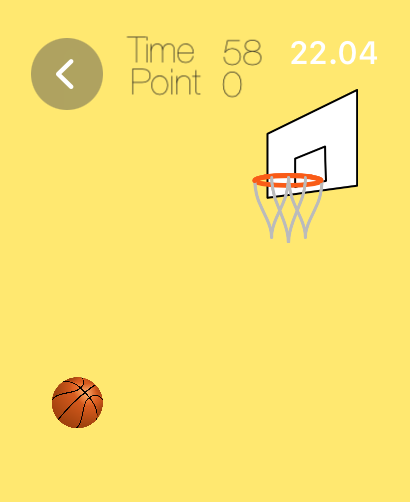Basketball for watch