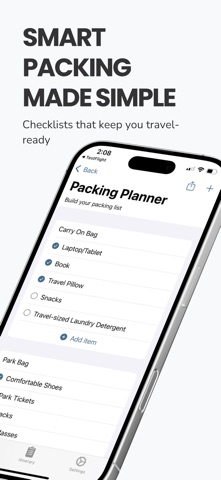 Pocket Trip Planner Screenshot 7 of 7