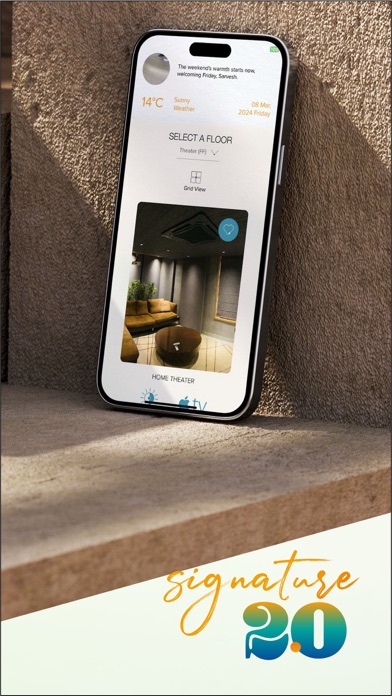 OKAS Signature for iPhone Screenshot