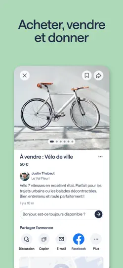 Capture d'écran de Nextdoor : Réseau De Quartier sur iPhone 3