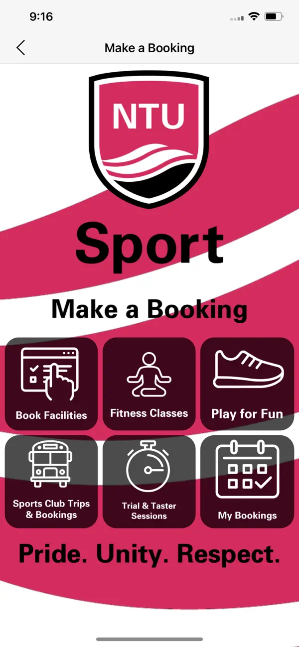 Screenshot #2 pour NTU Sport