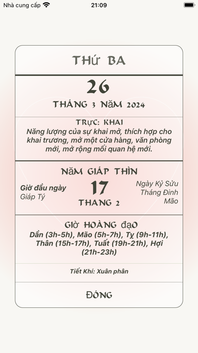 Âm lịch Việt Nam Screenshot