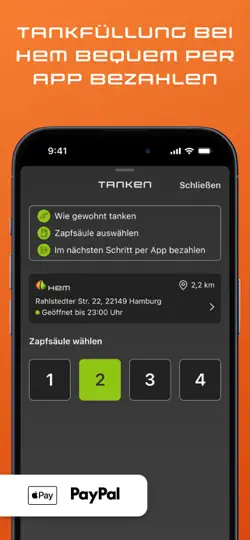 Screenshot von HEM - Günstig Tanken auf dem iPhone 5