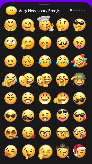 Screenshot #3 pour Very Necessary Emojis