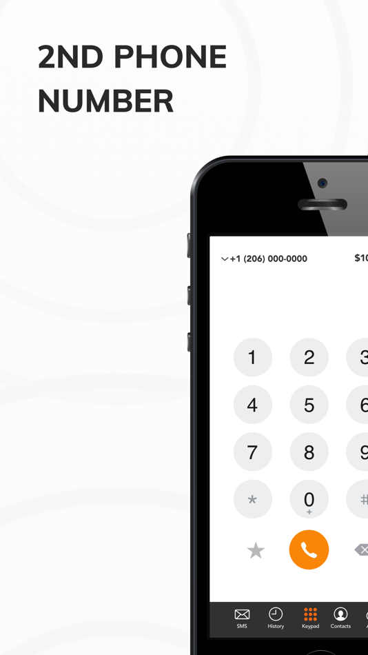 #1. Fanytel - Virtual Phone Number (iOS) Podle: Zeust Ltd